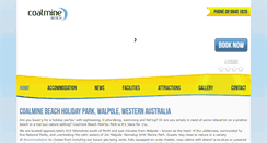Desktop Screenshot of coalminebeach.com.au
